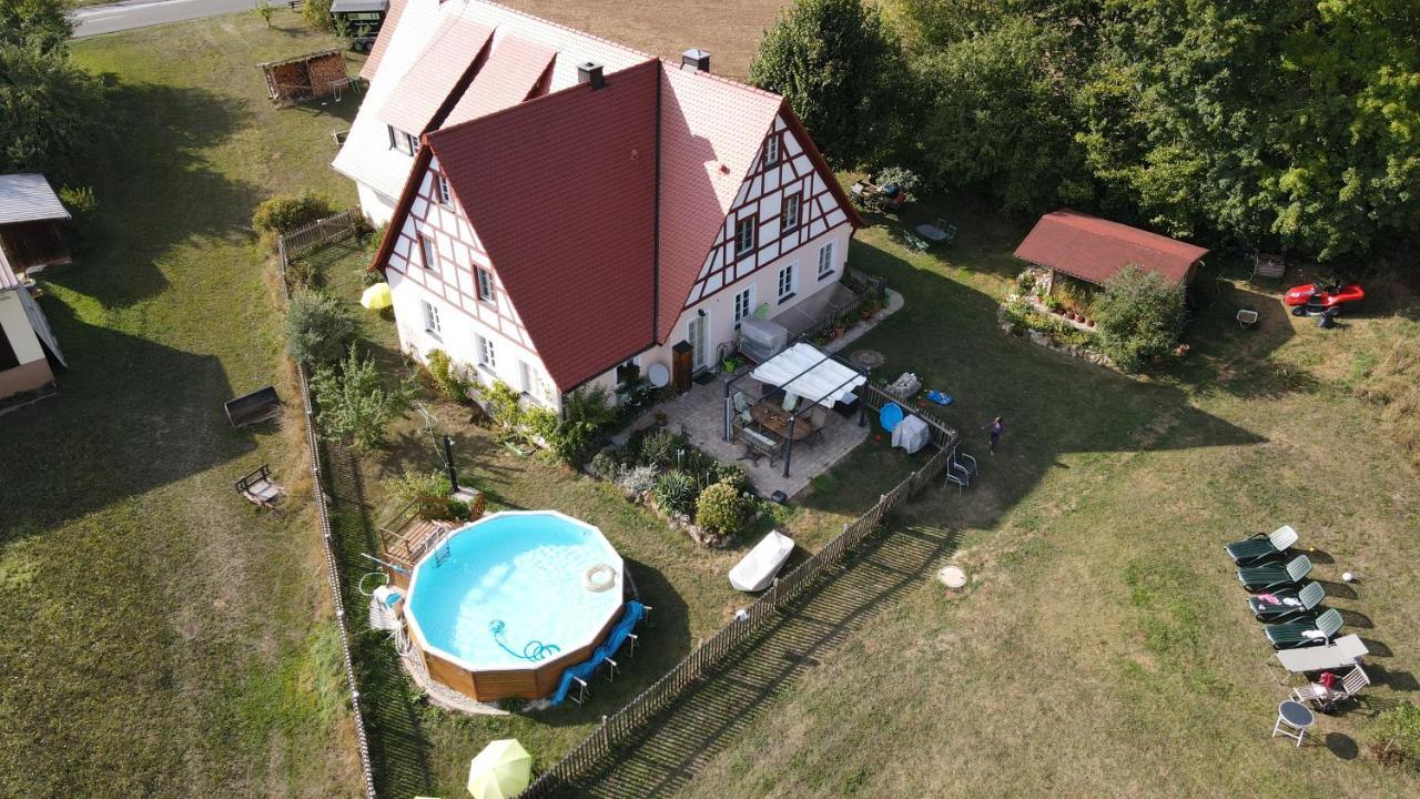 Ferienwohnungen Wastl Fraenkische Schweiz Hiltpoltstein Buitenkant foto