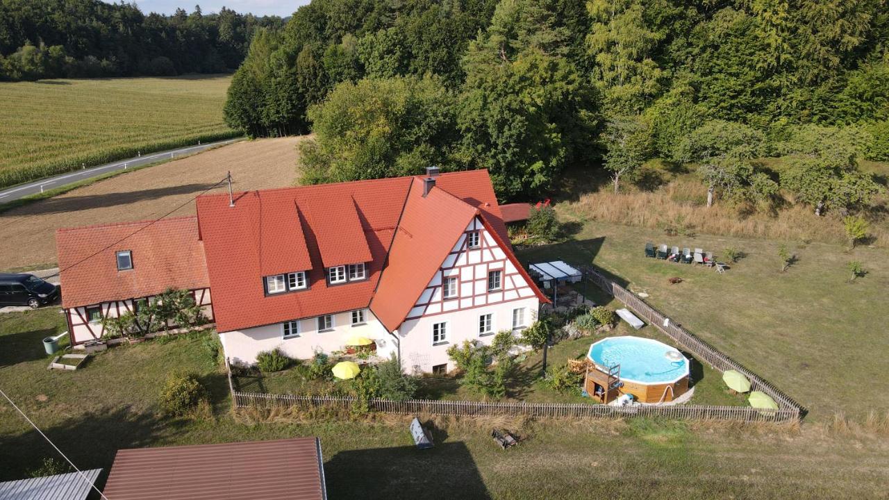 Ferienwohnungen Wastl Fraenkische Schweiz Hiltpoltstein Buitenkant foto